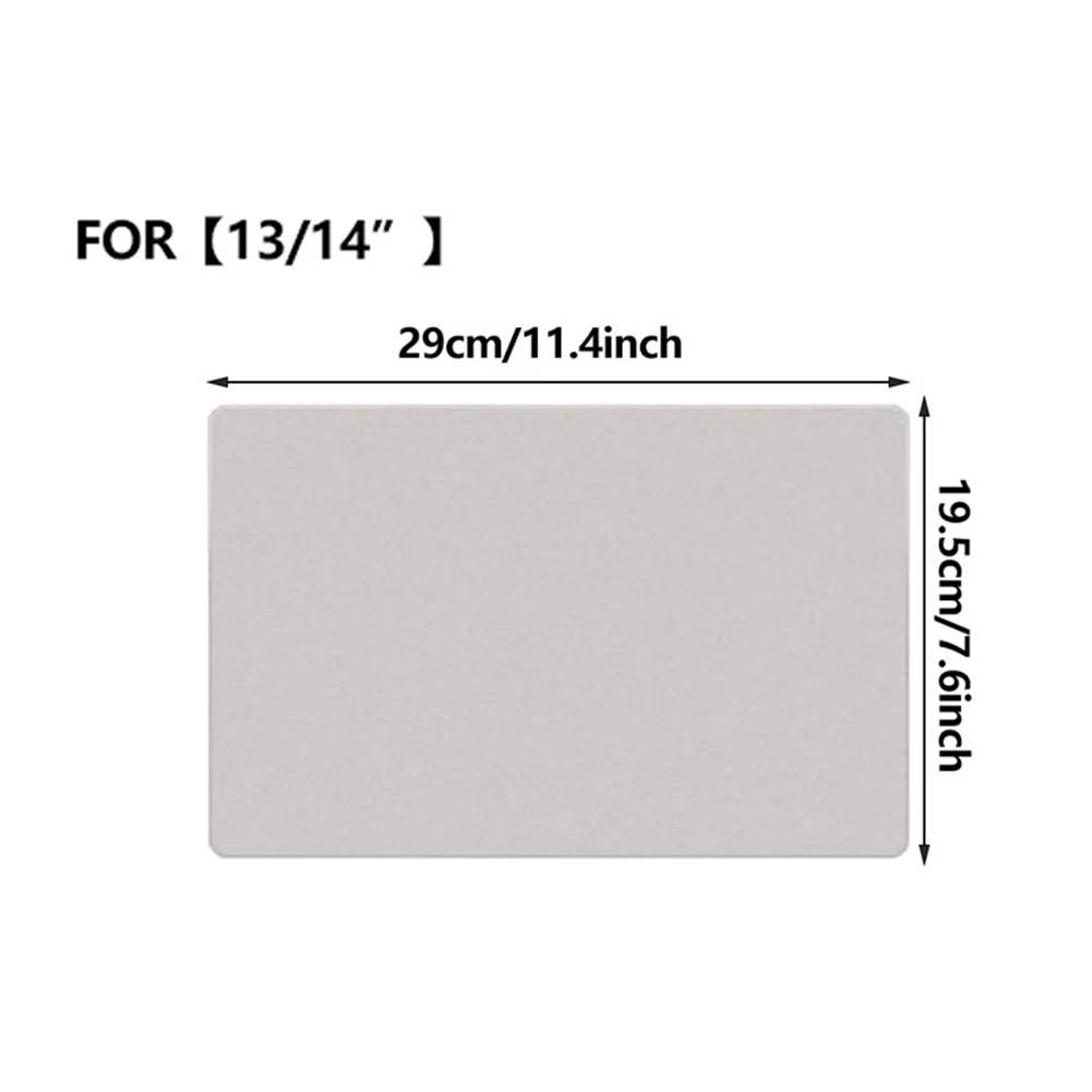 Laptop-Schutzfolie, Mikrofaser, staubdicht, Handfläche, Tastatur, Decke, Abdeckung, Notizbuch, Laptop-Bildschirmtuch, MacBook Profi 13/15/16 Zoll: Beige