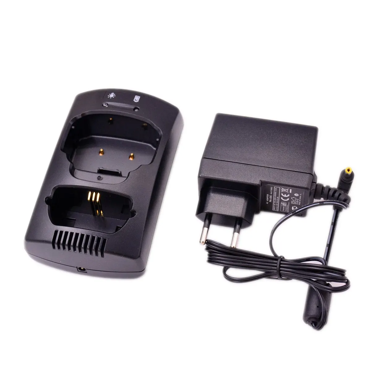 Desktop Lader Lade & AC Plug Adapter voor Sepura Serie STP8000 STP8100 STP8200 STP9000 Ham Twee Manier Radio Lading Onderdelen