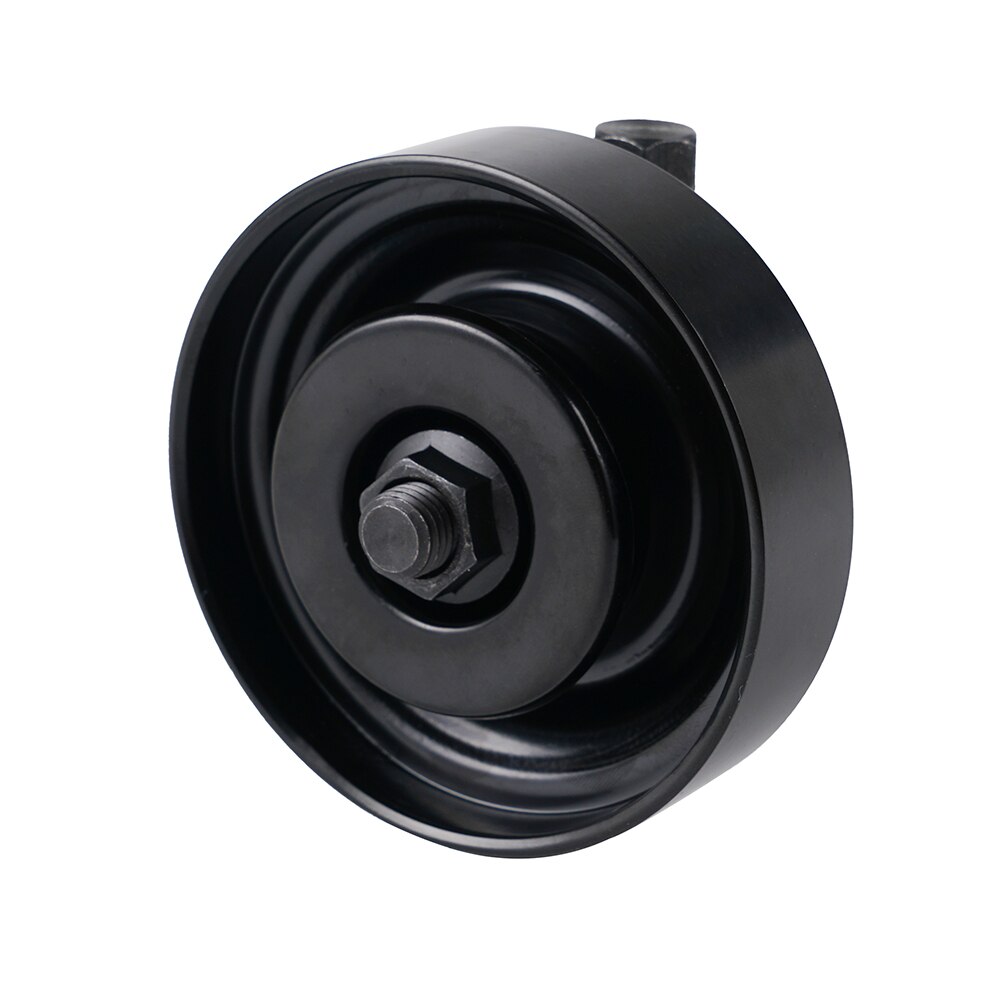 Car Steel Belt Tensioner Pulley Black For Hyundai Accent Tiburon Elantra Kia Rio For Kia Soul 2.0L