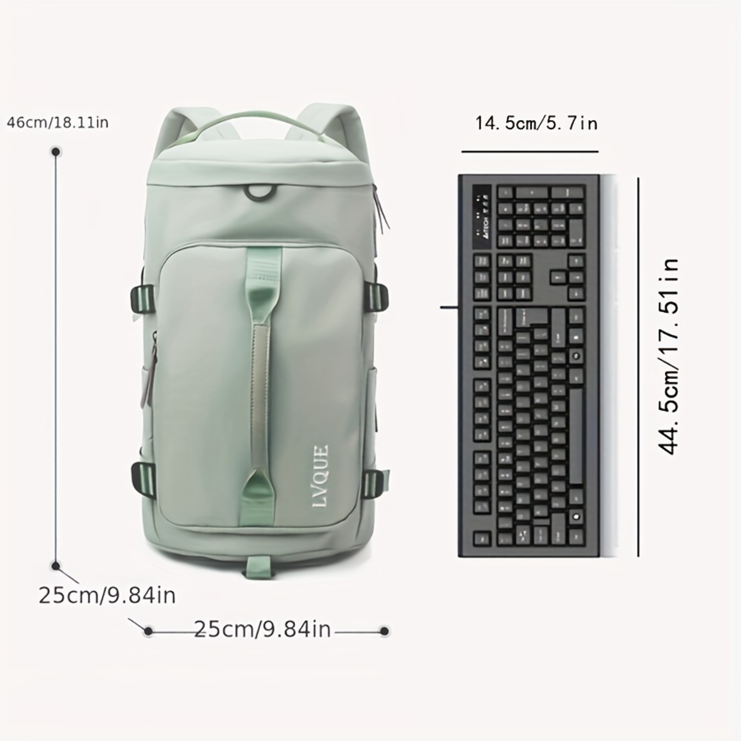 Waterproof Sports Travel Bag – High-Capacity, Multifunctional with Wet/Dry Separation, Utility Pocket for Fitness & High Schoo