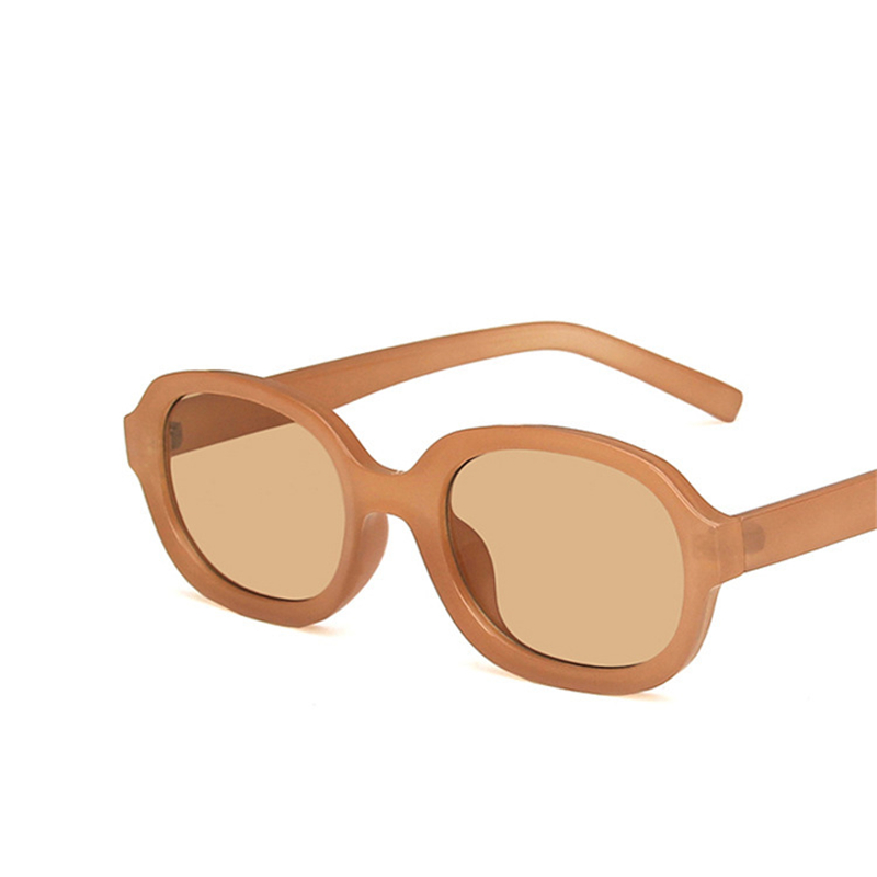 Gafas De Sol ovaladas cóncavas Vintage para mujer, gafas De Sol De Retro De a la para mujer, gafas De Sol redondas Vintage De Hip Hop De: Negro / Negro