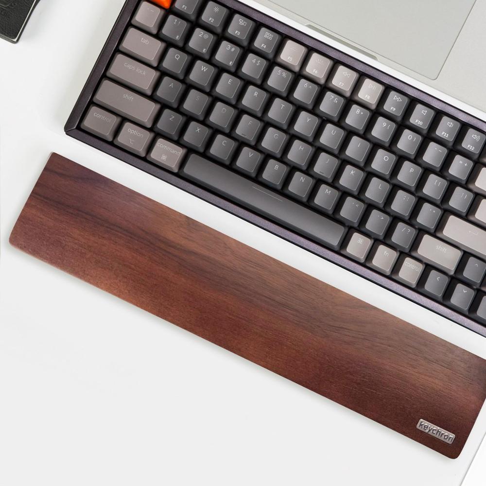 Keychron-reposamanos de madera K2/K6 para teclado mecánico, Bluetooth