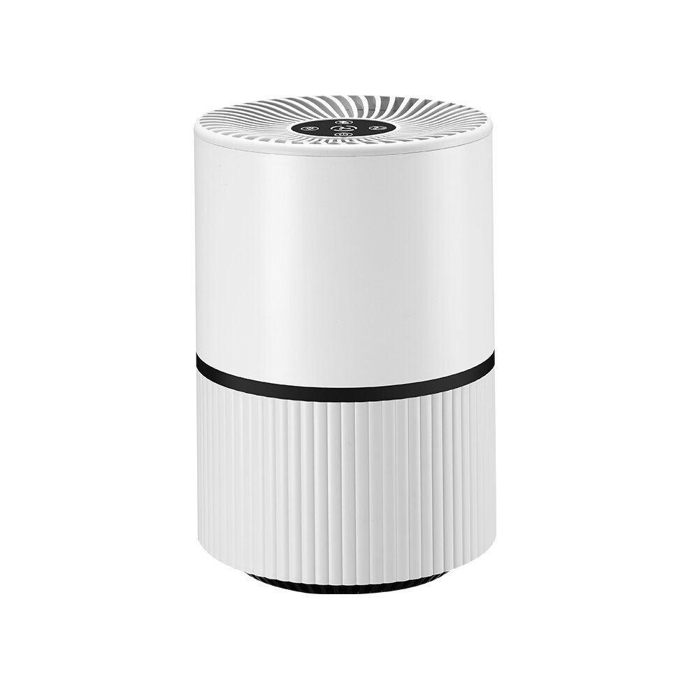 HEPA Smart Desktop Activated carbon Ionizer Air Purifier A19 With Air Indicator