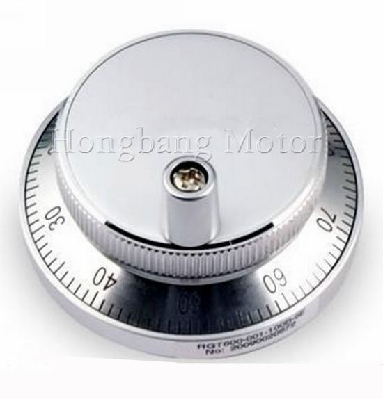 CNC Pulser volant 5V 6Pin impulsion 100 manuel générateur d'impulsion roue à main CNC pièces de Machine encodeur rotatif 60mm