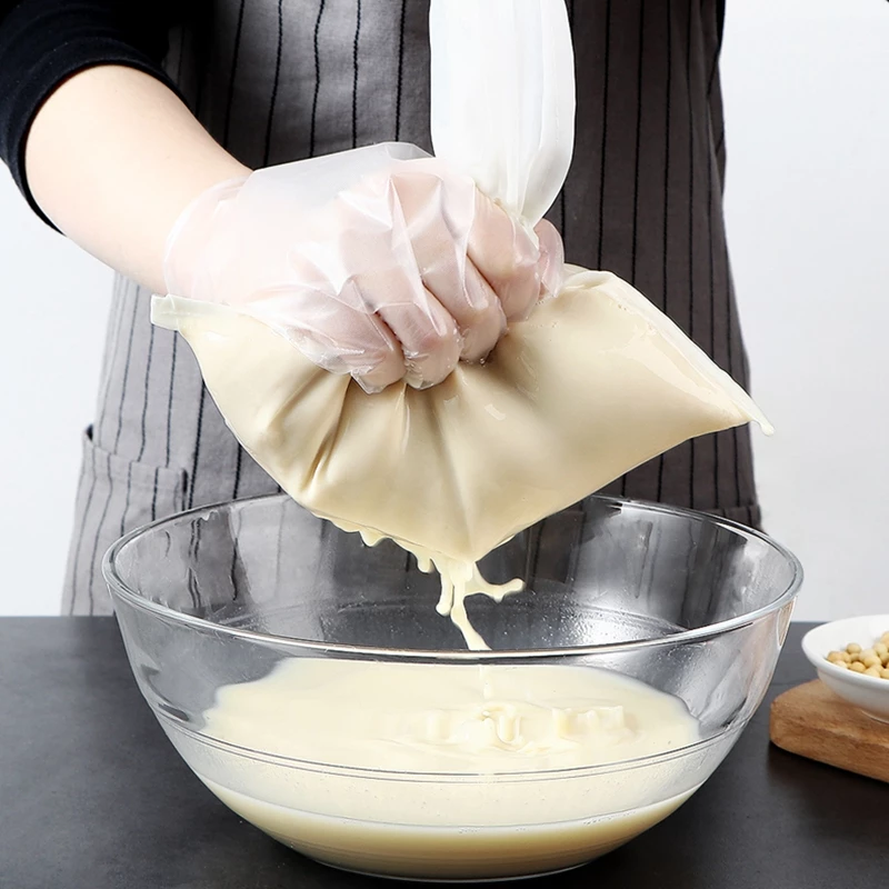 Filterzakken van voedselveilig nylon met 100/200/300 mazen, geschikt voor het filteren van thee, bier, melk, koffie en olie. geschikt voor keukenfilters.