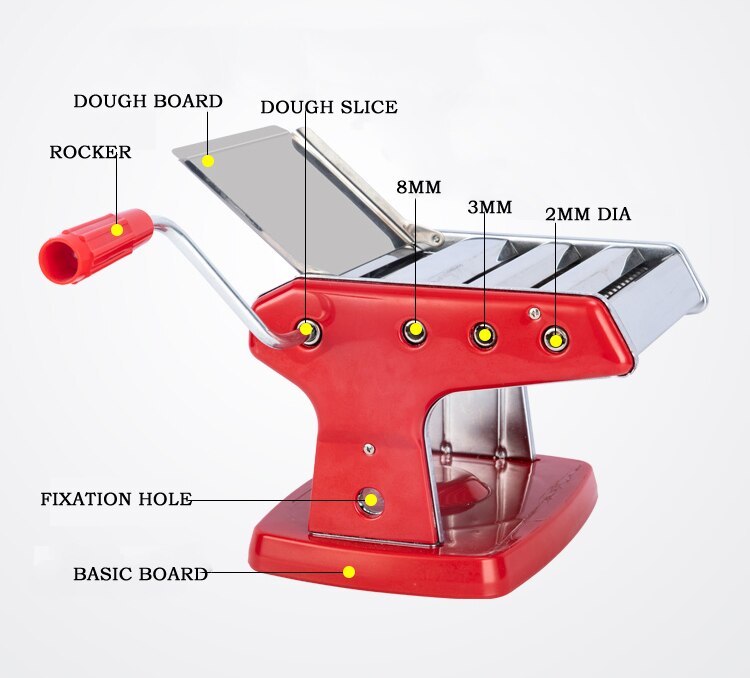 NOODLE MAKER PASTA MAKER CREATE KINDS OF NOODLE AT CHRISTMAS WITH FAMILY SUCKING DISC