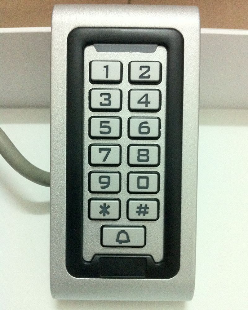 RFID 125KHZ metal Brand Door access control System keyword
