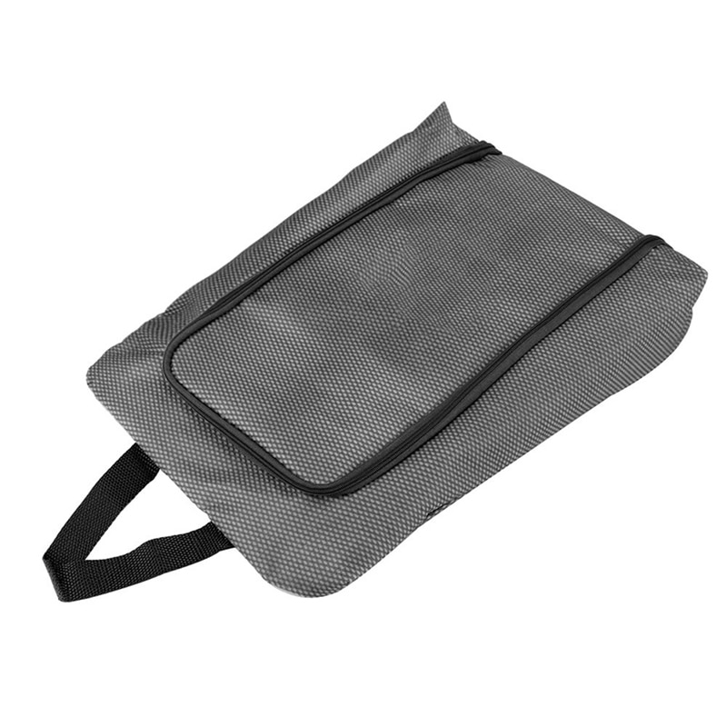 mesh Portable Travel shoe bag Zip view window Pouc... Grandado