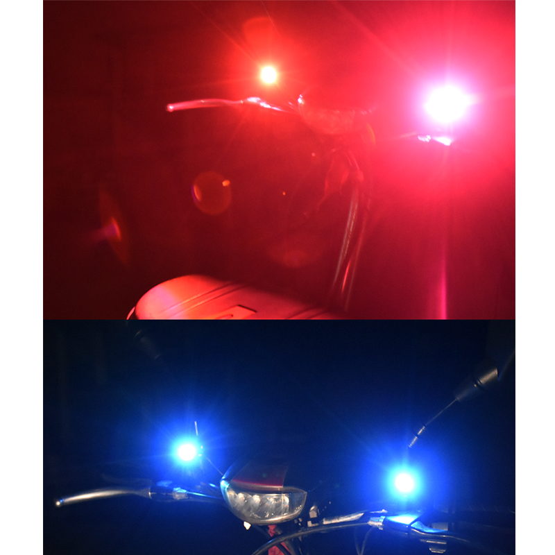 Luz Led superbrillante para motocicleta, lámpara de seguridad para conducción, freno inverso, antiniebla, accesorios para Moto, 2 piezas