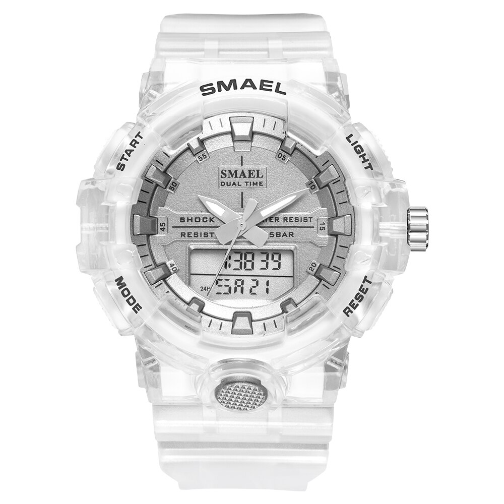 reloj pulsera reloj digital blanco hombre