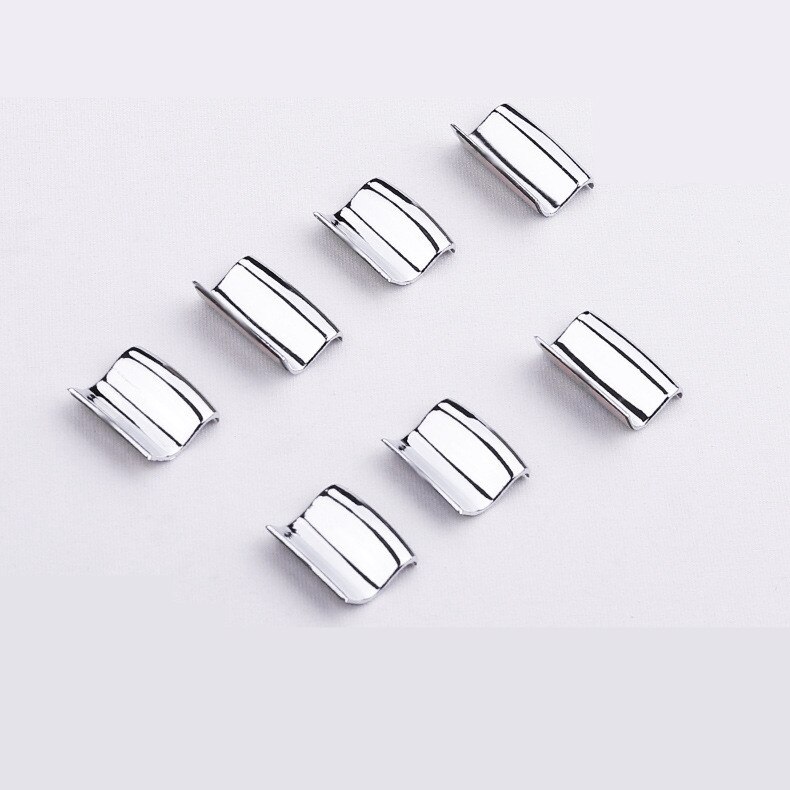 7pcs Chrome Window Glass Lift Button Cover Trim Decal for Toyota VIOS ALTIS CAMRY RAV4 WISH Yaris Car Interior Accessories: Default Title