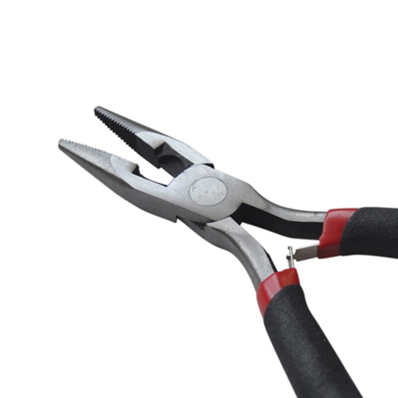 Een Set Van Hair Extensions Gereedschap Tangen Opener + Trekken Haak Naald Voor Micro Ring Gereedschappen