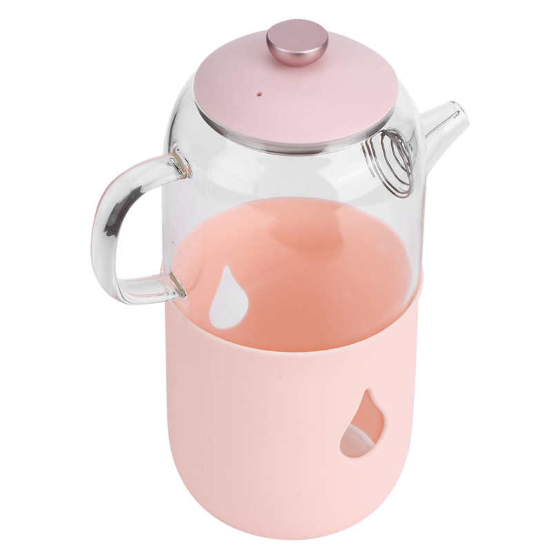 600ml rose bouilloire électrique multi-fonction température constante verre théière prise chinoise 220V
