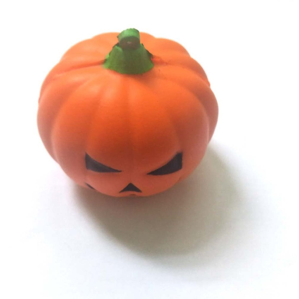 Mini Halloween Pompoen Pu Pop Trage Rebound Decompressie Speelgoed Schuim Ontspannen Speelgoed Decoratie Zachte Speelgoed Taart Monster Model