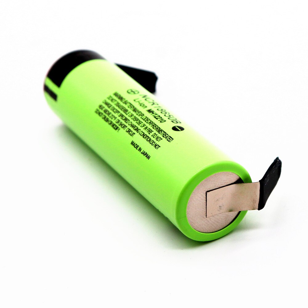 100% Original Nuevo NCR 18650B 18650 Li-ion recargable de la batera de 3400 mAh 3,7V para linterna/or +DIY nquel pieza