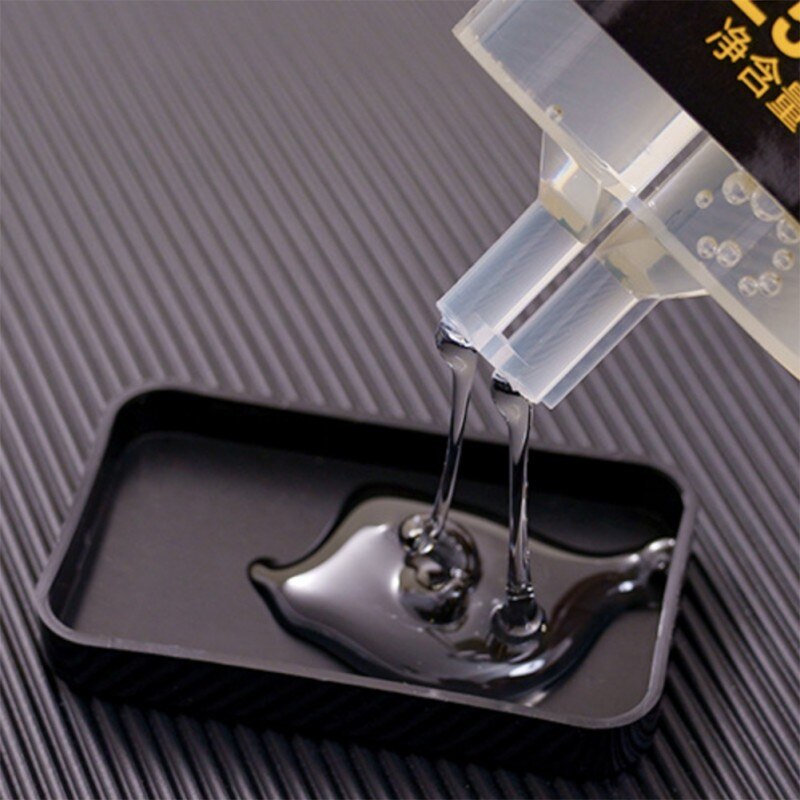 Pegamento Universal de resina epoxi para reparación de cristal, pegamento líquido AB de 25ML para Metal y cerámica, adhesivo fuerte para el hogar