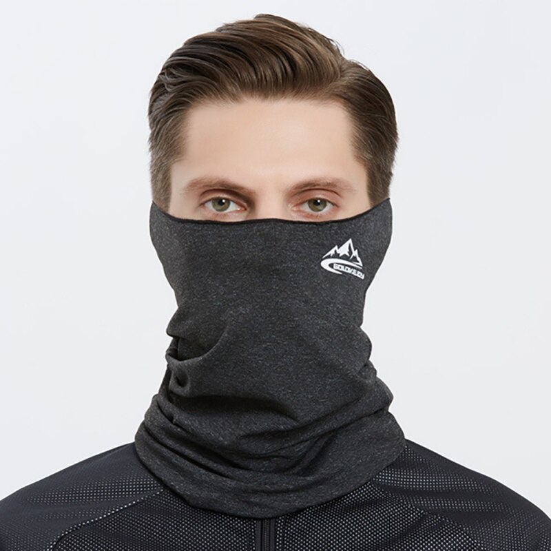Masque foulard de vélo, cache-cou, cache-nez auto-chauffant pour la poussière, le vent, la moto, bandeau Bandana de cyclisme en plein air