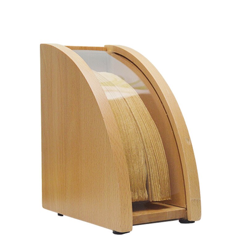 Holz Bequem Haushalts Kaffee Filter Papier Halfter Holz Kaffee Filter Papier Lagerung Container Halfter Gewebe Kasten Halfter: hölzern A