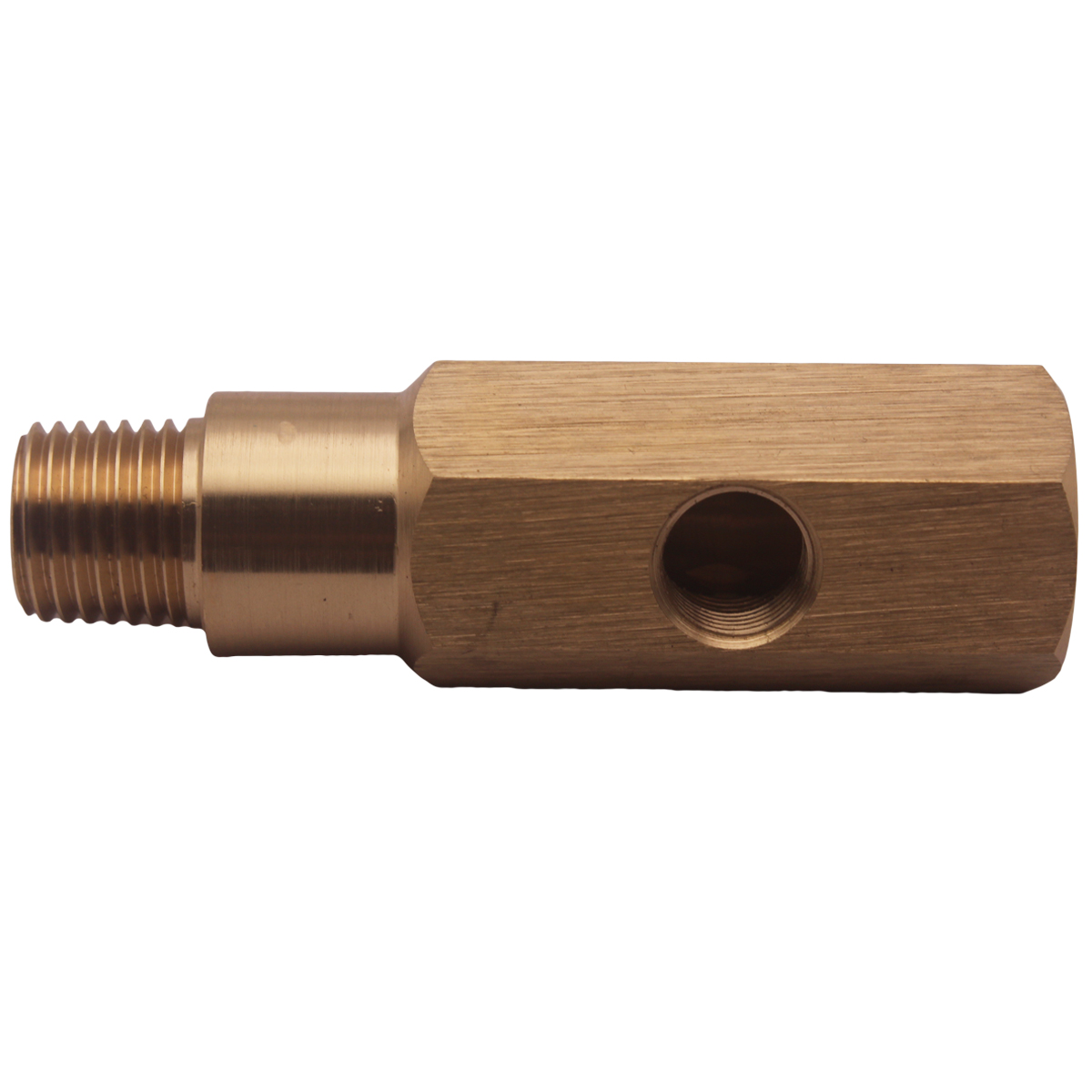 Oil Pressure Gauge Adapter 1/4 NPT Brass SAAS T Piece Sender Falcon BA BF FG 6/8