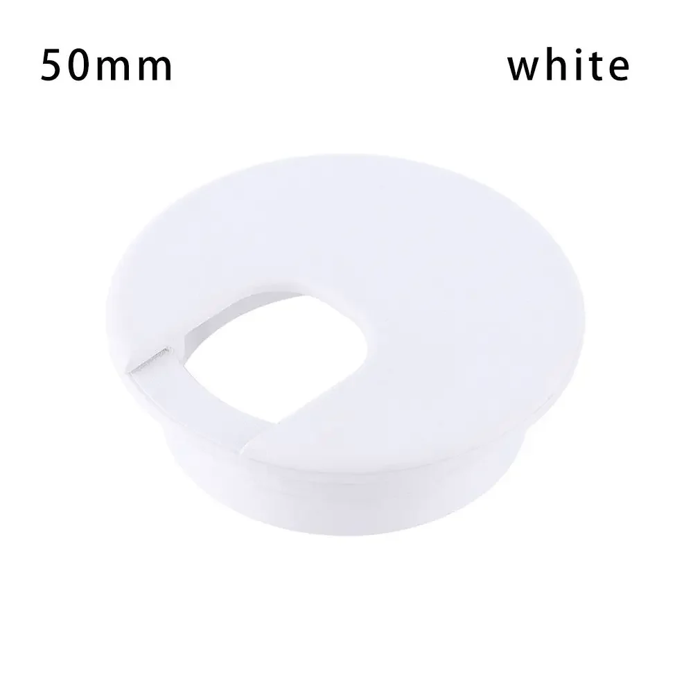 35/50mm Wire Hole Covers Grommet Computer Desk Cable Hole Cover Cap Plug Furniture Line Organizer Tidy Storage Holder Hardware: MULTI