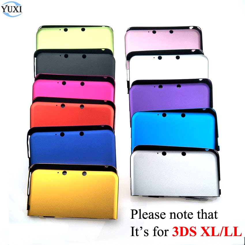 YuXi Aluminum Hard Metal Box Protective Skin Cover Case Shell For Nintendo For 3DS XL LL