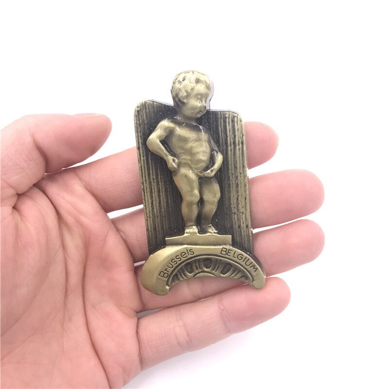 3D Alloy Fridge Magnets Different Countries Landscape Refrigerator Magnets Travel Souvenirs: 12