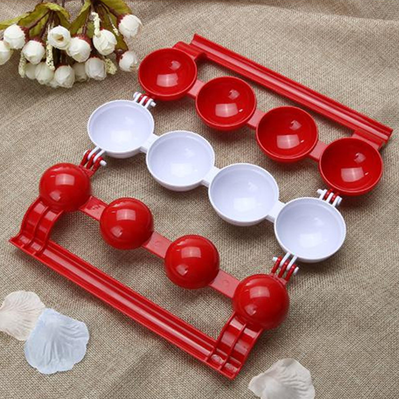 Gehaktbal Maker-1 set Plastic Gehaktbal Vis Bal Maker Mallen DIY Gevulde Vlees Bal Maken Tool Keuken Gadget voor Thuis
