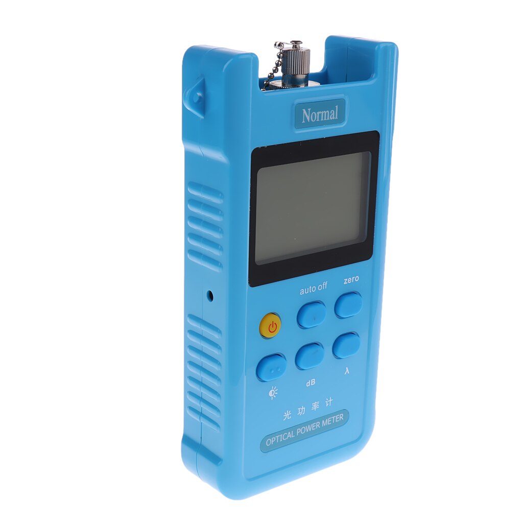 1Pcs Optische Power Meter Tool Optic Fiber Test Ondersteunt 7 Test Golflengten