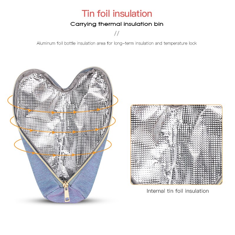 Baby kinderwagen hangende warmer tassen melk waterfles isolatie tas voor babyvoeding buiten thermosfles houder 2-6h