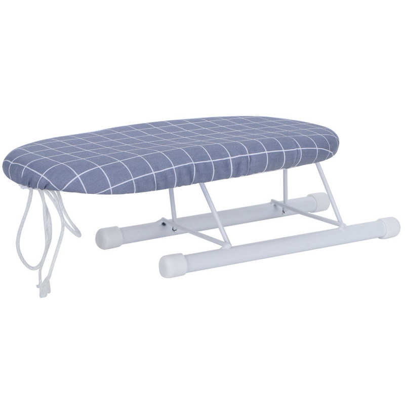 Mini Strijkplank Opvouwbare Mouwen Manchetten Kragen Strijken Tafel Voor Home Reizen Gebruik Wasserijbenodigdheden: Blauw