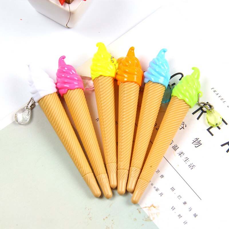 1 stk tegneserie frugter highlighter pen mini markør kuglepenne kawaii papirvarer materiale escolar skrive skoleartikler: 299 -1 stk