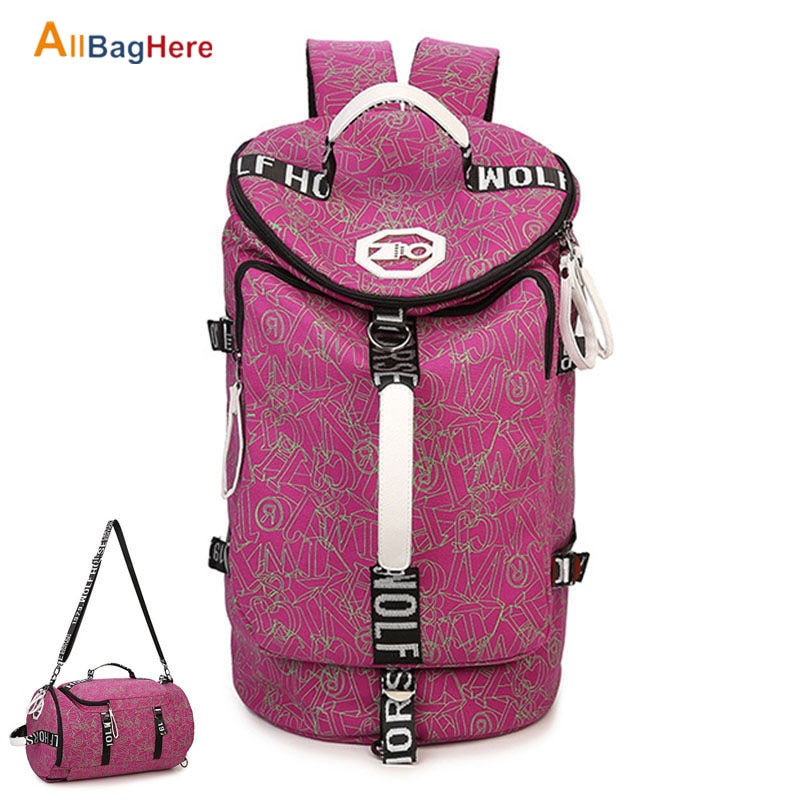 Nueva mochila impermeable de lona para gimnasio para hombre, mochila multifunción, bandolera, bolso deportivo para Yoga, para viaje al aire libre