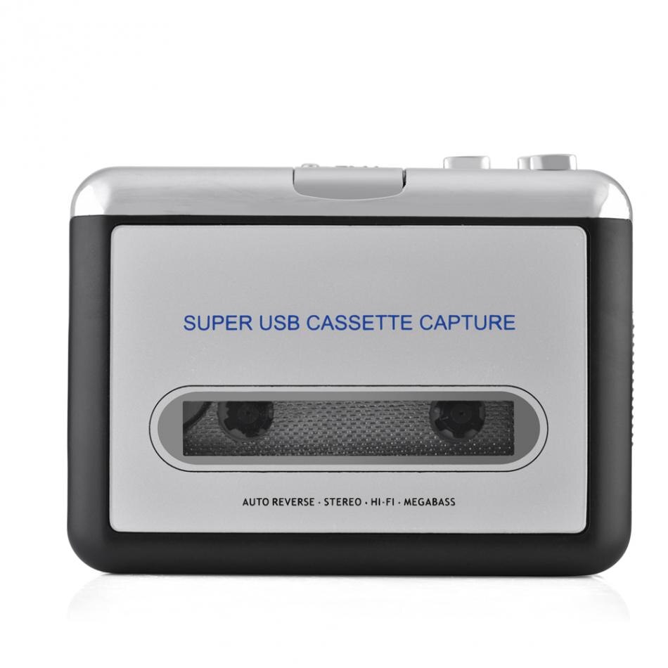 Lecteur de capture à cassette USB, convertisseur de bande à PC Super Portable