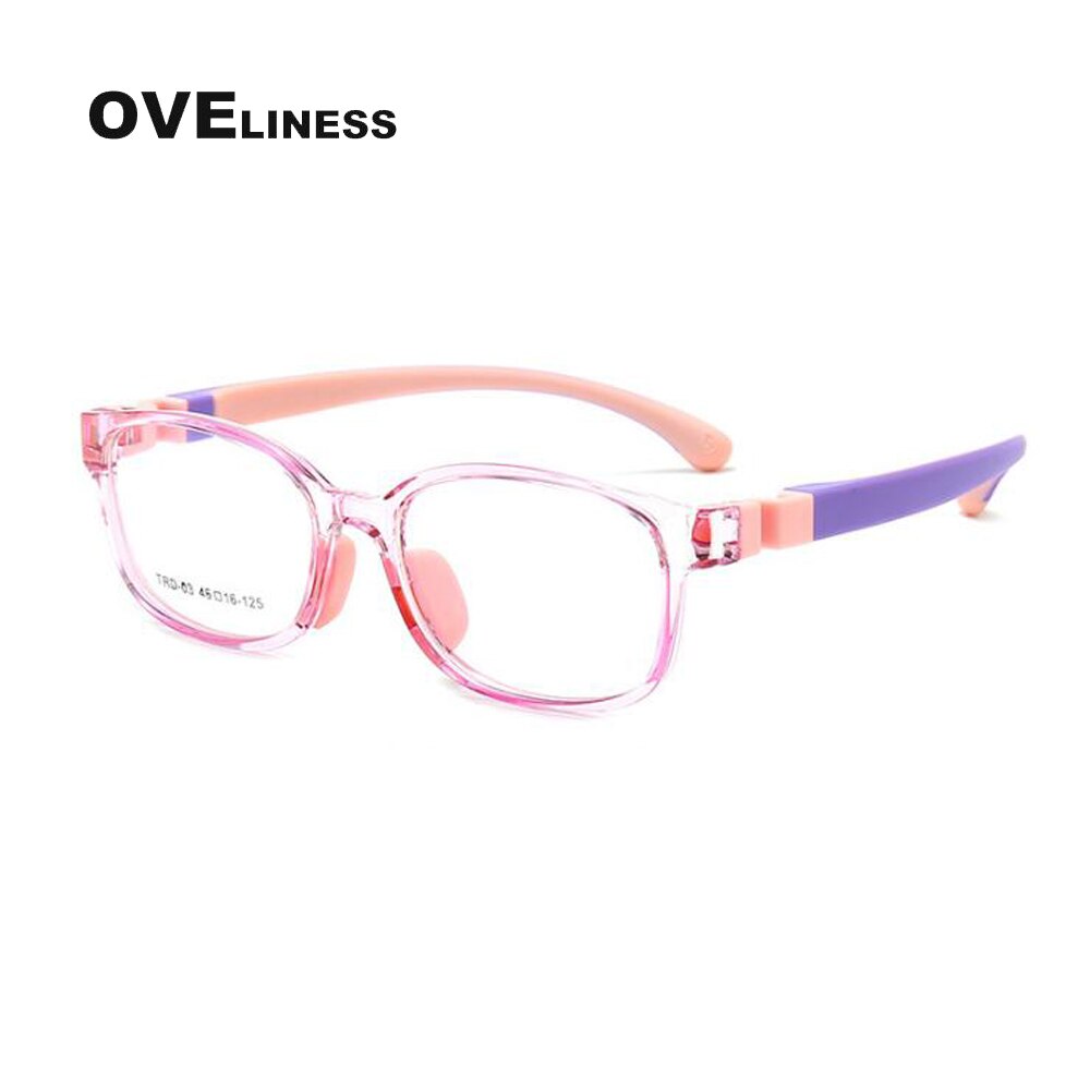 Gafas ópticas para miopía para niños y niñas, montura para gafas TR90 graduadas,: c12