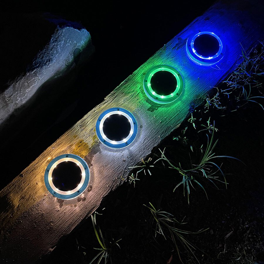 Solar Pool Lights Solar Swimming Floating Light Outdoor Solar Underwater Light Waterproof LED Solar Lights For Patio Pool Garden