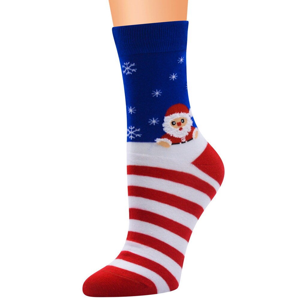 Happy Socks Women Unisex Christmas Vintage Cashmere Funny Long Sock Kawaii Comfortable Socks Носки Женские