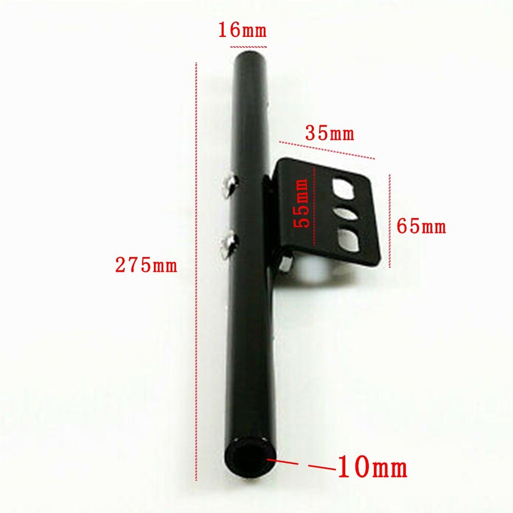 1Pc Motorfiets Richtingaanwijzer Beugel Voor Harley Cafe Voor Honda/Kawasaki Voor/Achterlicht Korte Mount