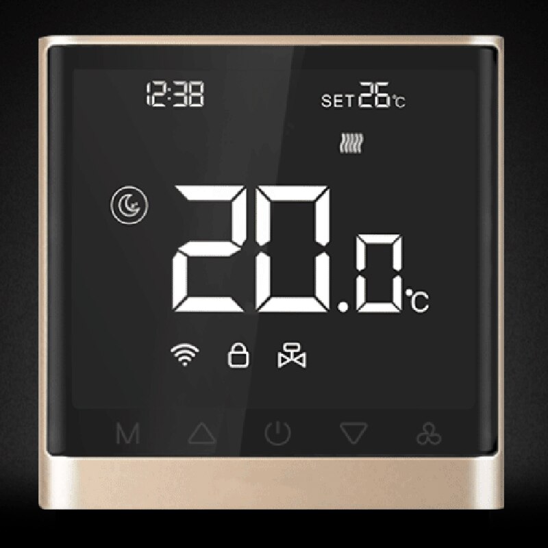 Wifi Termostato Intelligente APP di Controllo Regolatore di Temperatura Elettrico di Riscaldamento a Pavimento Termostato con Presse Sn