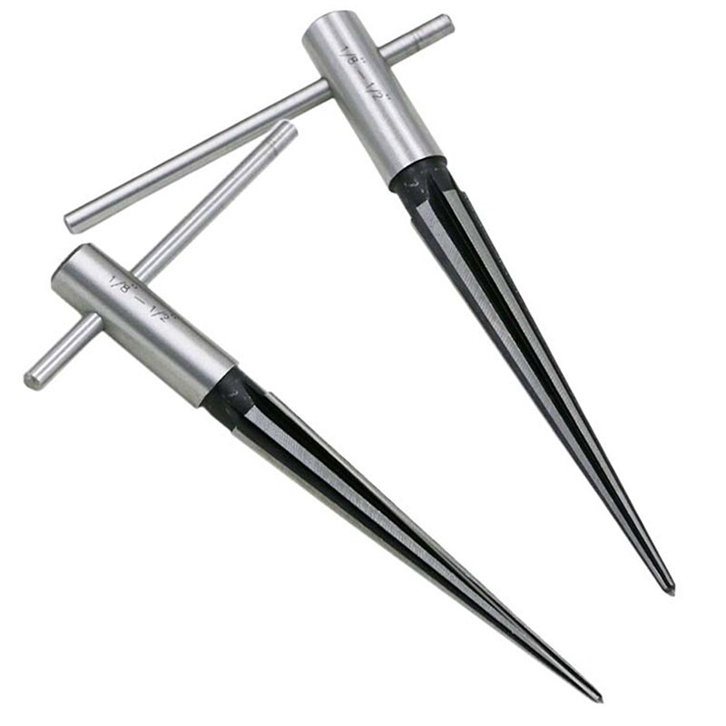 Taper Reamer 3-13mm Hand Metal Reamer Deburring Enlarge Pin Hole Handheld Reamer For Wood Metal Plastic Drilling Tools