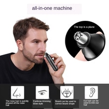 Neus En Oor Trimmer Voor Neus Kapsel Trimmer Scheermes Voor Neus En Oren Pijnloos Wenkbrauw En Facial Hair Razor Oplaadbare pijnloos Neustrimmer neushaartrimmer nose hair trimmer wenkbrauw trimmer oplaadbare