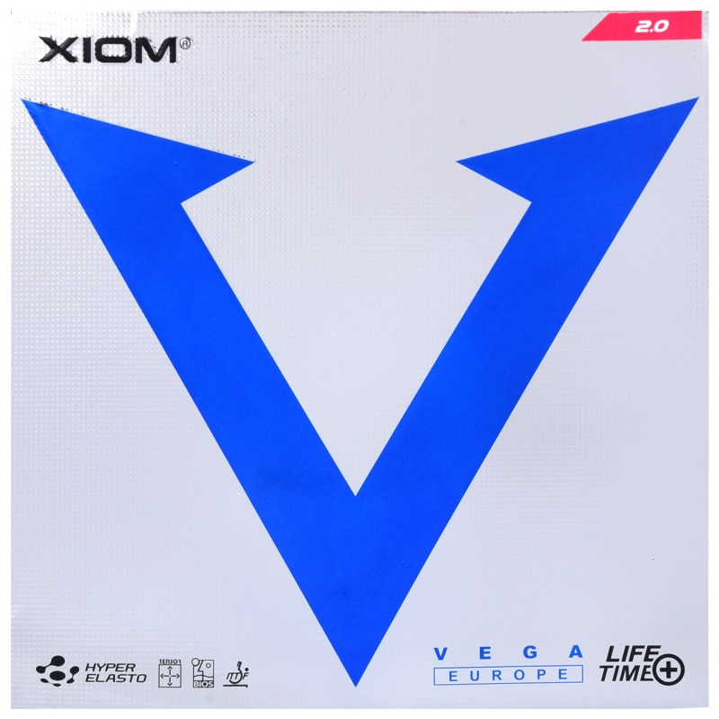 Original Xiom Blue Vega Europe Table Tennis Racket Rubber Ping Pong Sponge Tenis De Mes