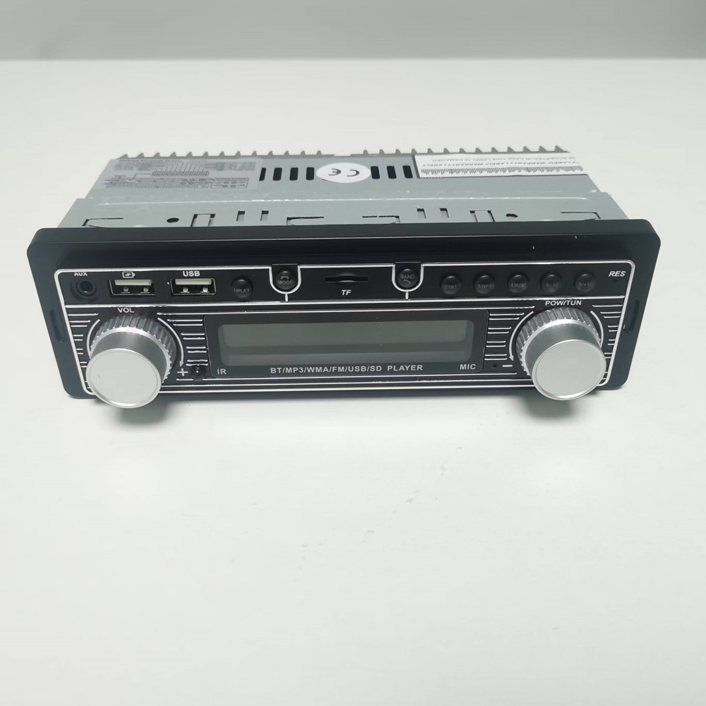 Bil bluetooth  mp3 -afspiller, enkeltspindelmaskine, bilradio, dobbelt usb-opladning, tf-afspiller