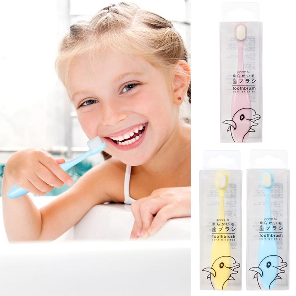 Kinderen Kids Ultrasoft Haren Kleine Hoofd Tandenborstel Zachte Onschadelijk En Duurzaam Bamboevezel Baby Mondverzorging Tandenborstel