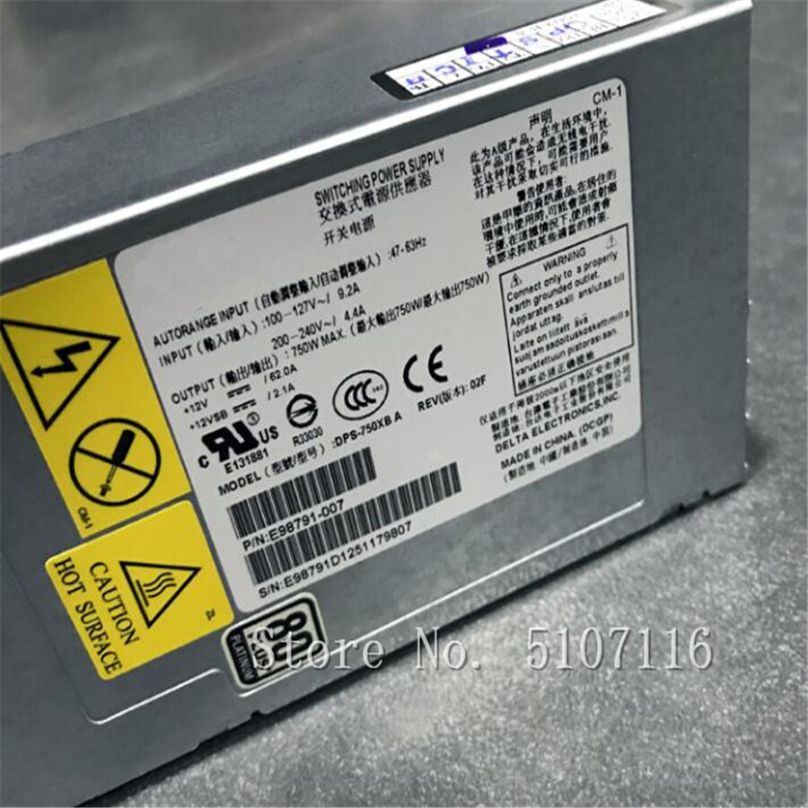 Para la fuente de alimentación 435740-001 5697-6118 EVA4400 hsd300 575W probará completamente antes del