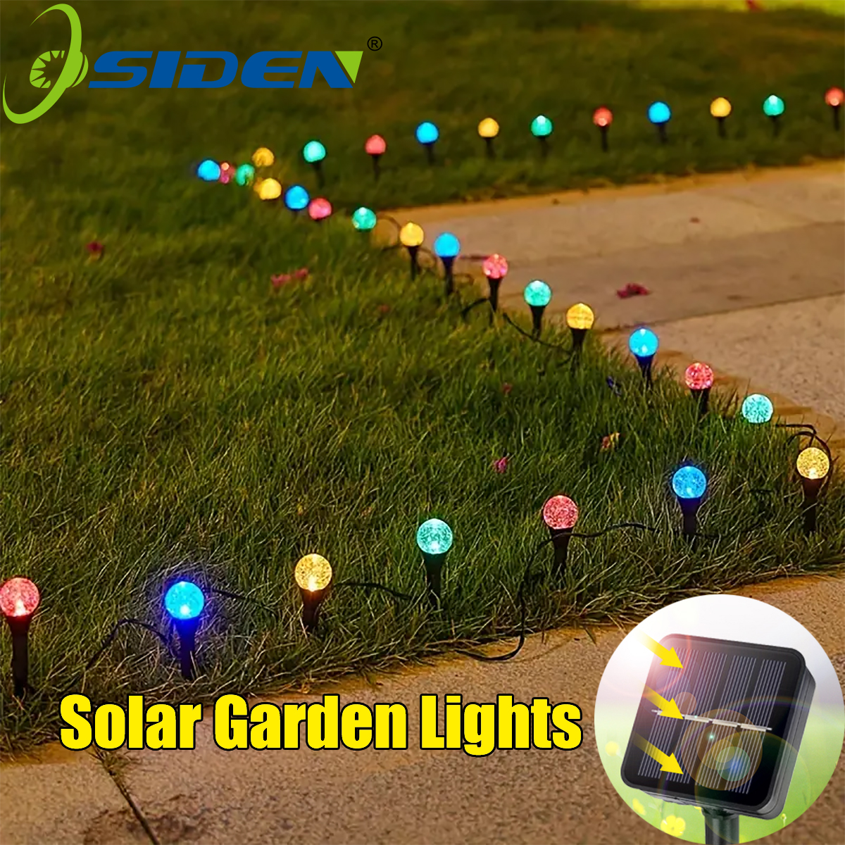 Solar Bubble Ball Gazonverlichting Outdoor Garden Pilot Light String voor Gazon Patio Camping Verjaardag Gazon Decor Decoratie Verlichting
