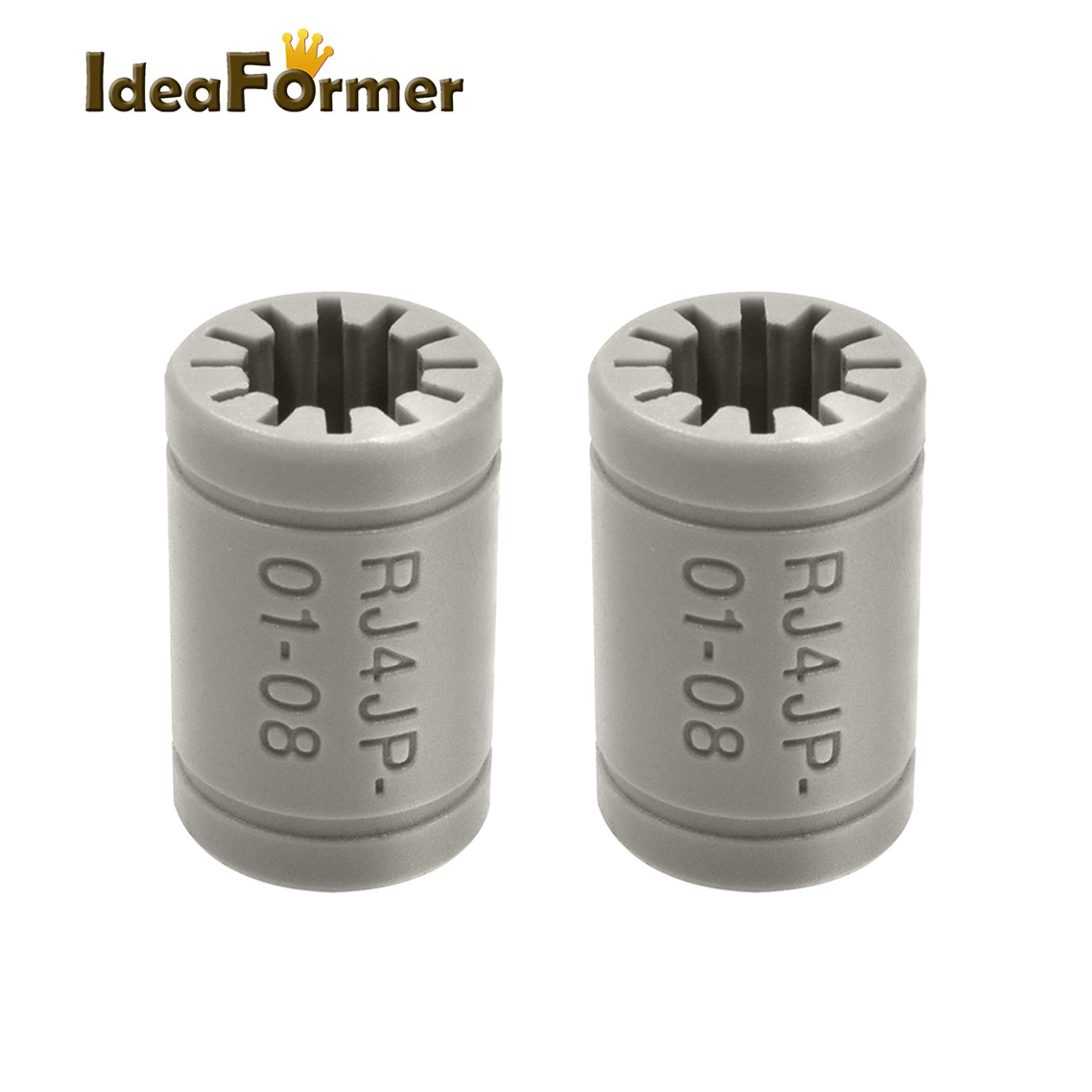 Lgus Drylin – pièces d&#39;imprimante 3d, 5/10 pièces en plastique polymère solide LM8UU, roulement linéaire d&#39;arbre de 8mm pour Anet A8 Prusa i3, RJ4JP-01-08 pièces