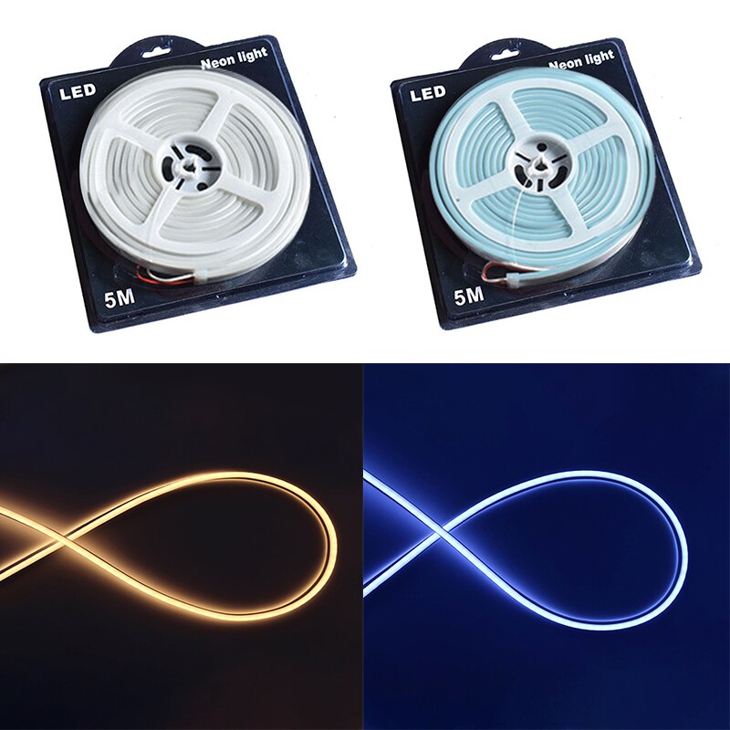 Led Neon Licht Lamp 12V 2835SMD Flexibele Neon Lamp Licht 5M Kerstverlichting Tape Thuis Outdoor Decoratie Verlichting lint Xbff