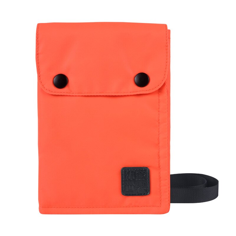 Travel document bag neck nylon crossbody bag waterproof pocket change mobile phone bag: Q273A2