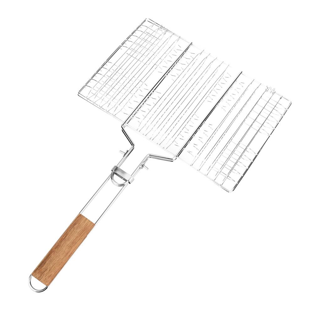 Rejilla Redonda De Acero Inoxidable Para Barbacoa - Diámetro 35 Cm (también 30 Y 40 Cm), Ideal Para Camping Y Jardín