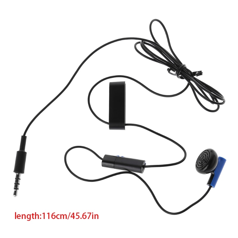 Casque de manette avec micro écouteur pour PS4 contrôleur écouteurs écouteurs XXUC